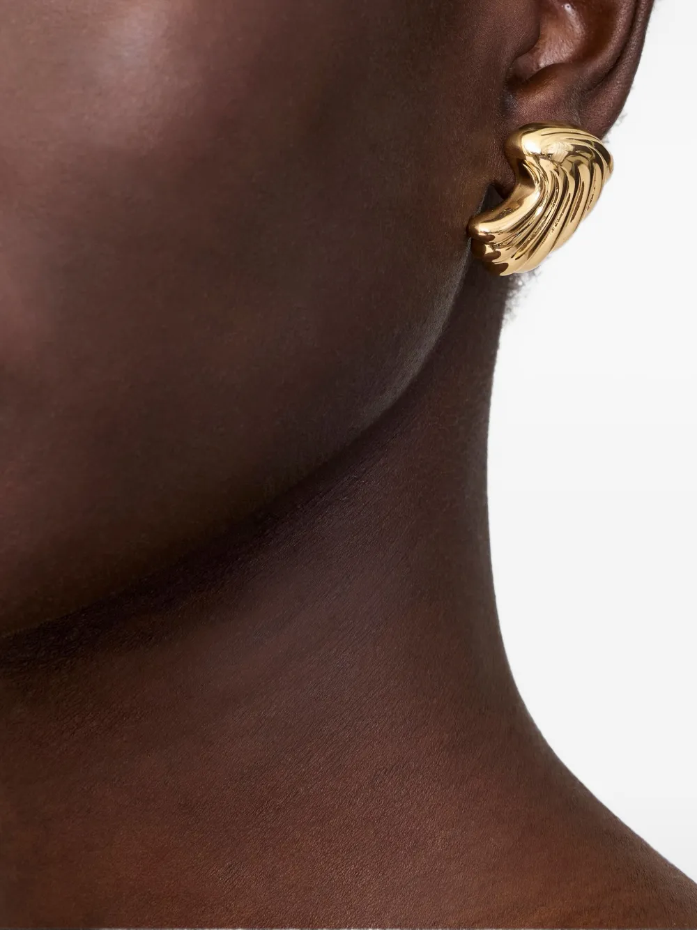 ANINE BING Curved Shell earrings | Image 2