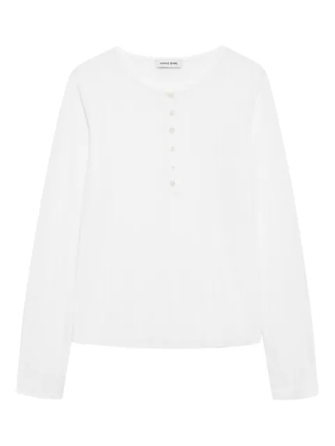 ANINE BING Pia long-sleeve T-shirt