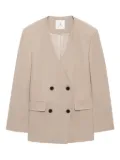 ANINE BING Maron double-breasted blazer - Neutrals