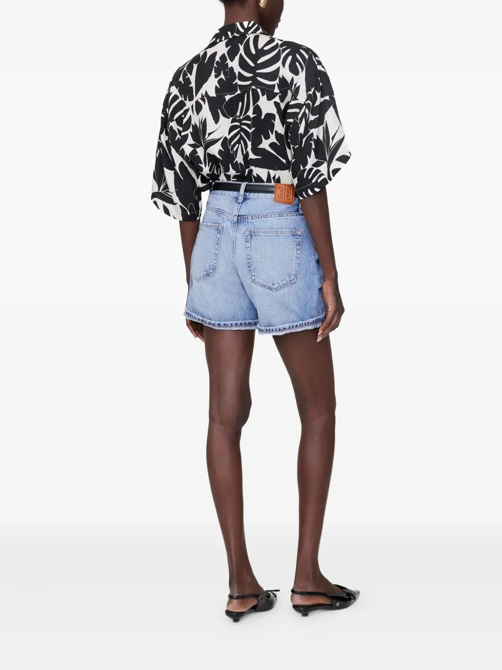 ANINE BING Tristan shirt Wit