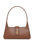 ANINE BING Lou leather shoulder bag - Brown