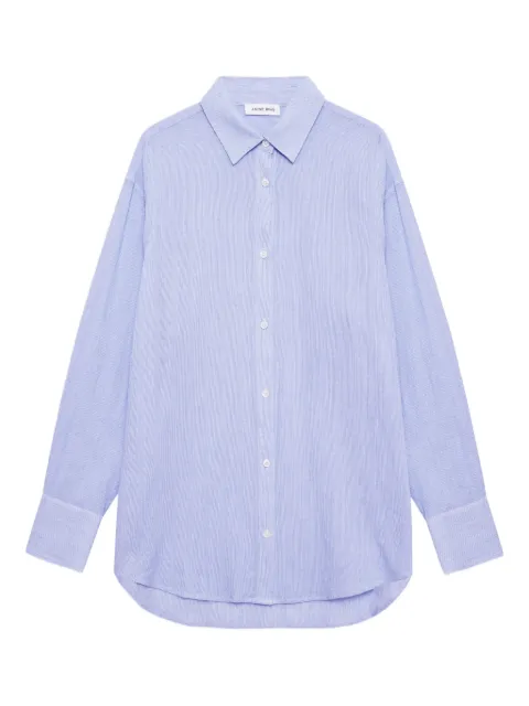 ANINE BING Plaza striped shirt
