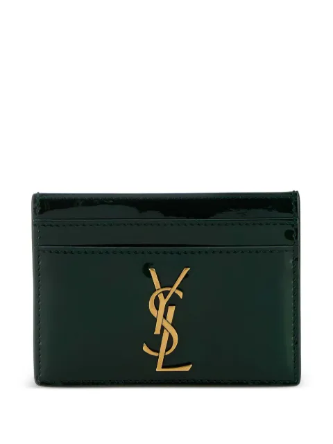 Saint Laurent Cassandre korthållare i läder