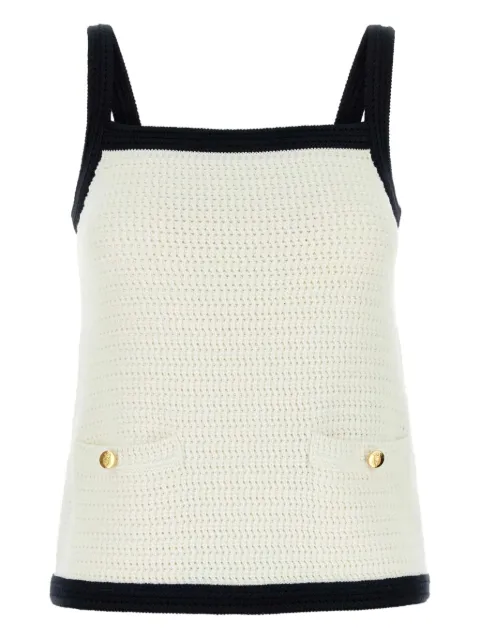 Gucci crochet tank top 