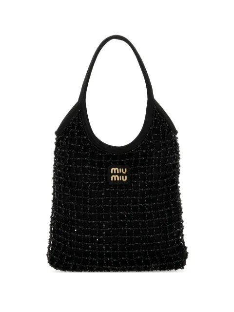 Miu Miu embellished satin handbag