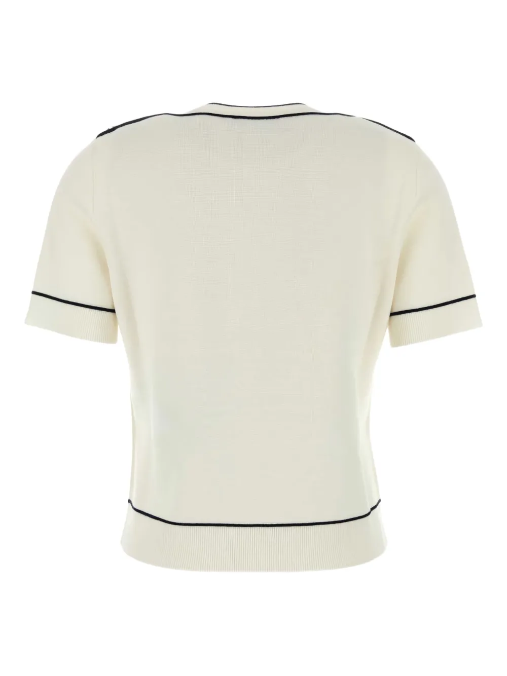 Gucci Fijngebreide top Wit