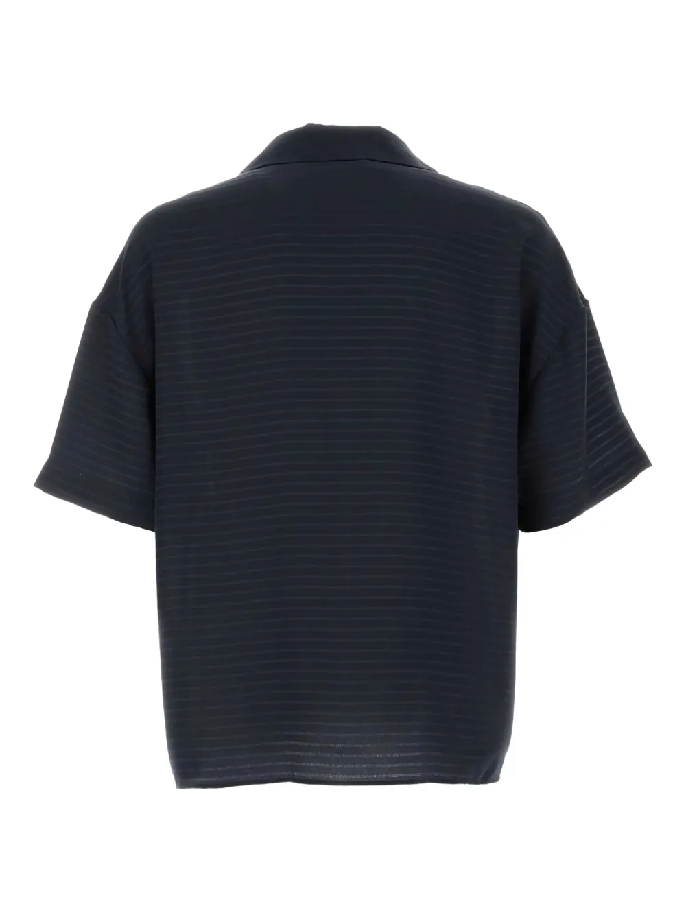 Saint Laurent Zijden poloshirt - Blauw