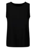 Archivio B jersey tank top - Black