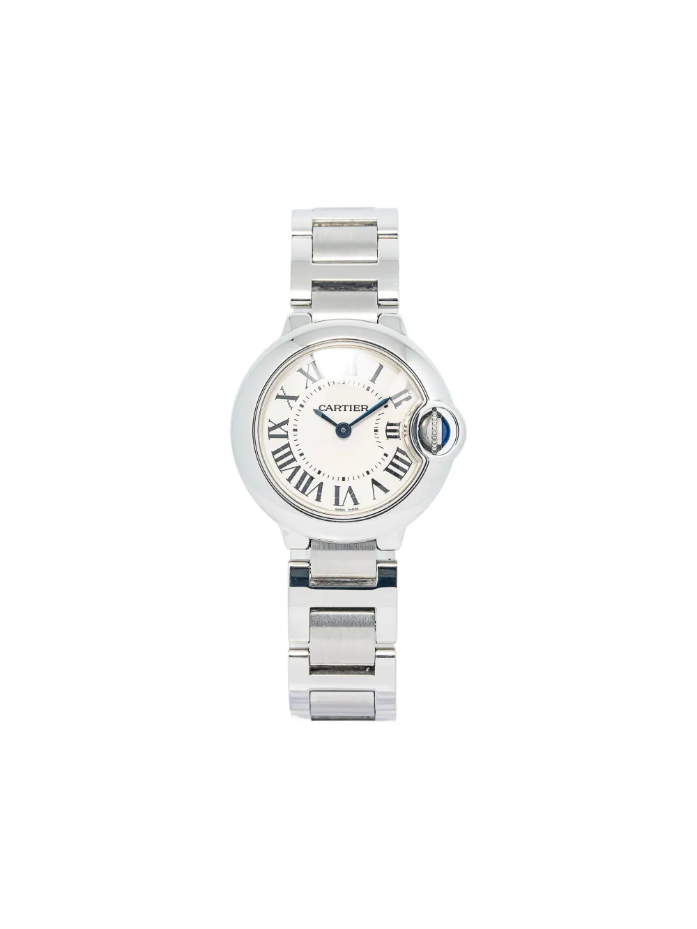 Pre-owned Rolex Ballon Bleu 28mm In Neutrals
