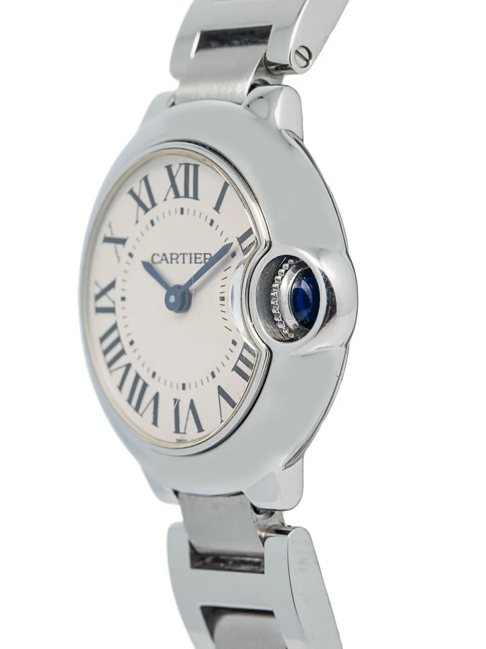 Pre-owned Rolex Ballon Bleu 28mm In Neutrals