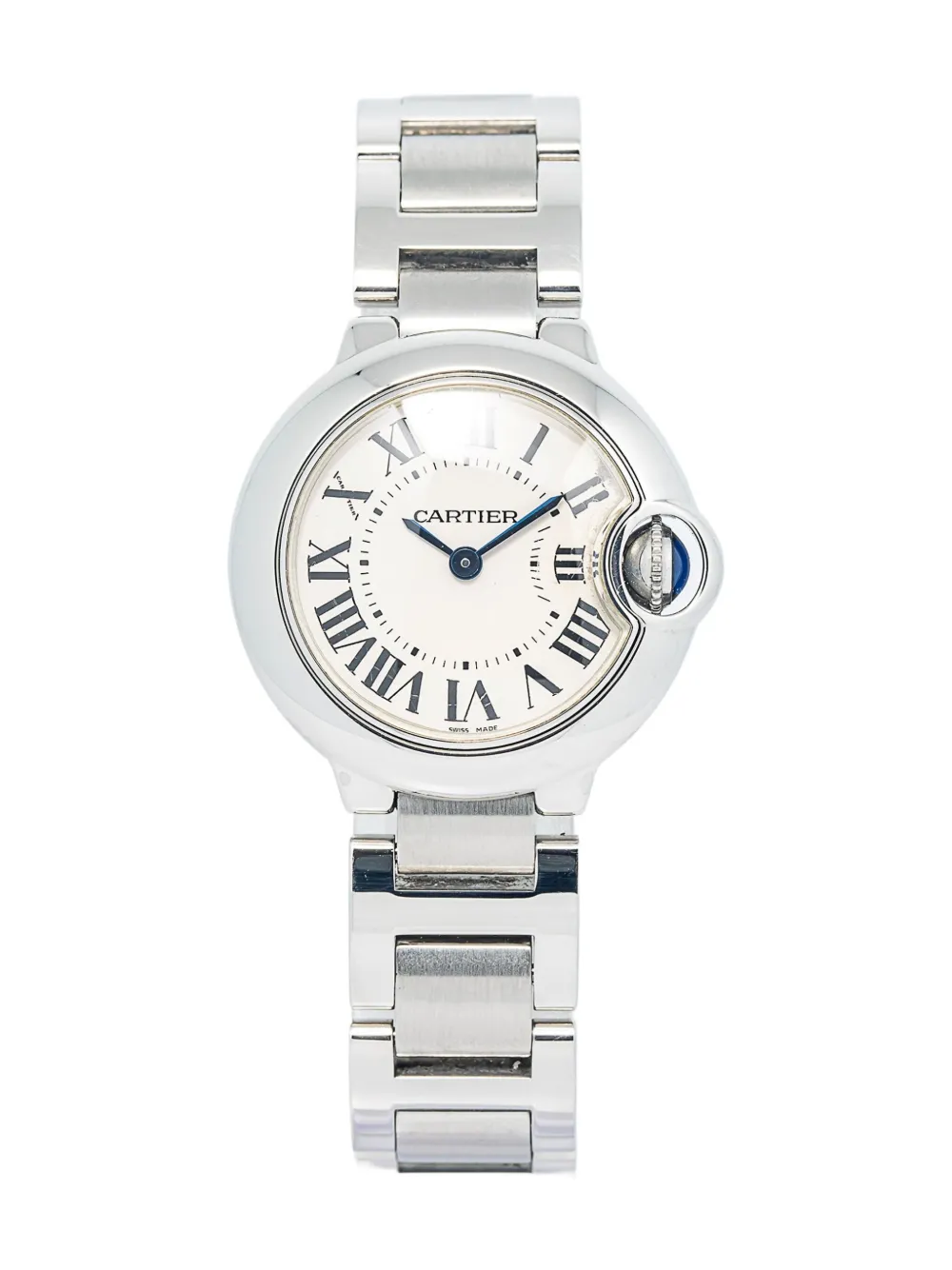 Pre-owned Rolex Ballon Bleu 28mm In Neutrals