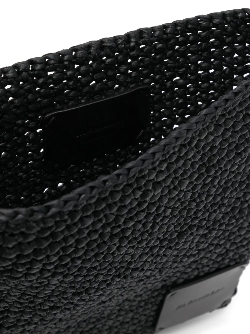 JIL SANDER+ Gehaakte crossbodytas Zwart