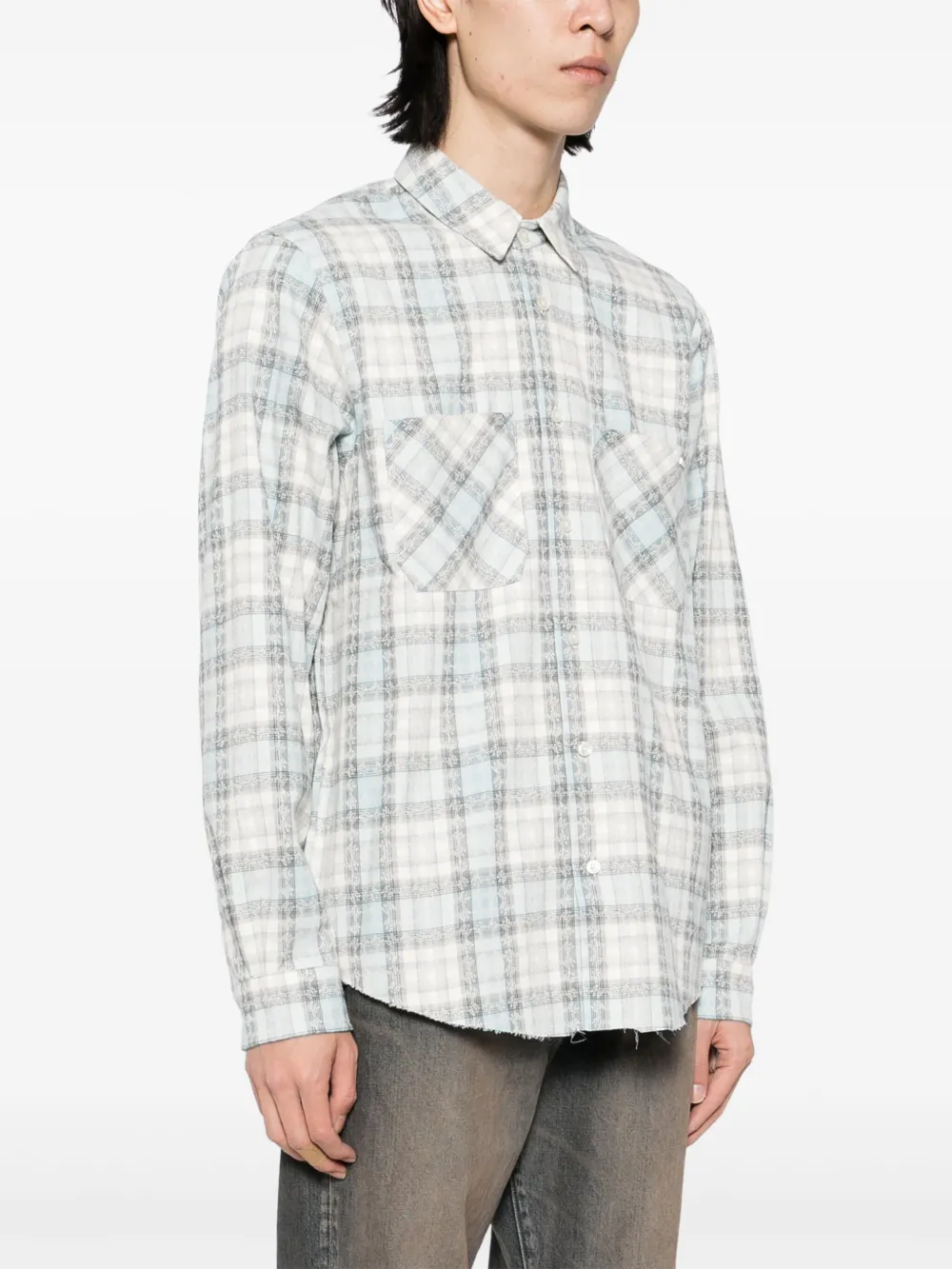 AMIRI Classic flanellen overhemd - Wit