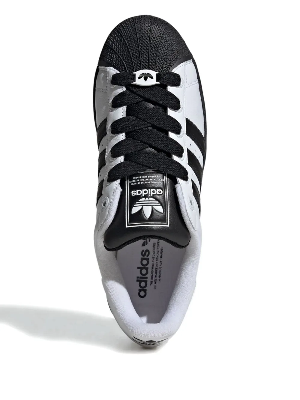 adidas Superstar II "White Black" sneakers Wit