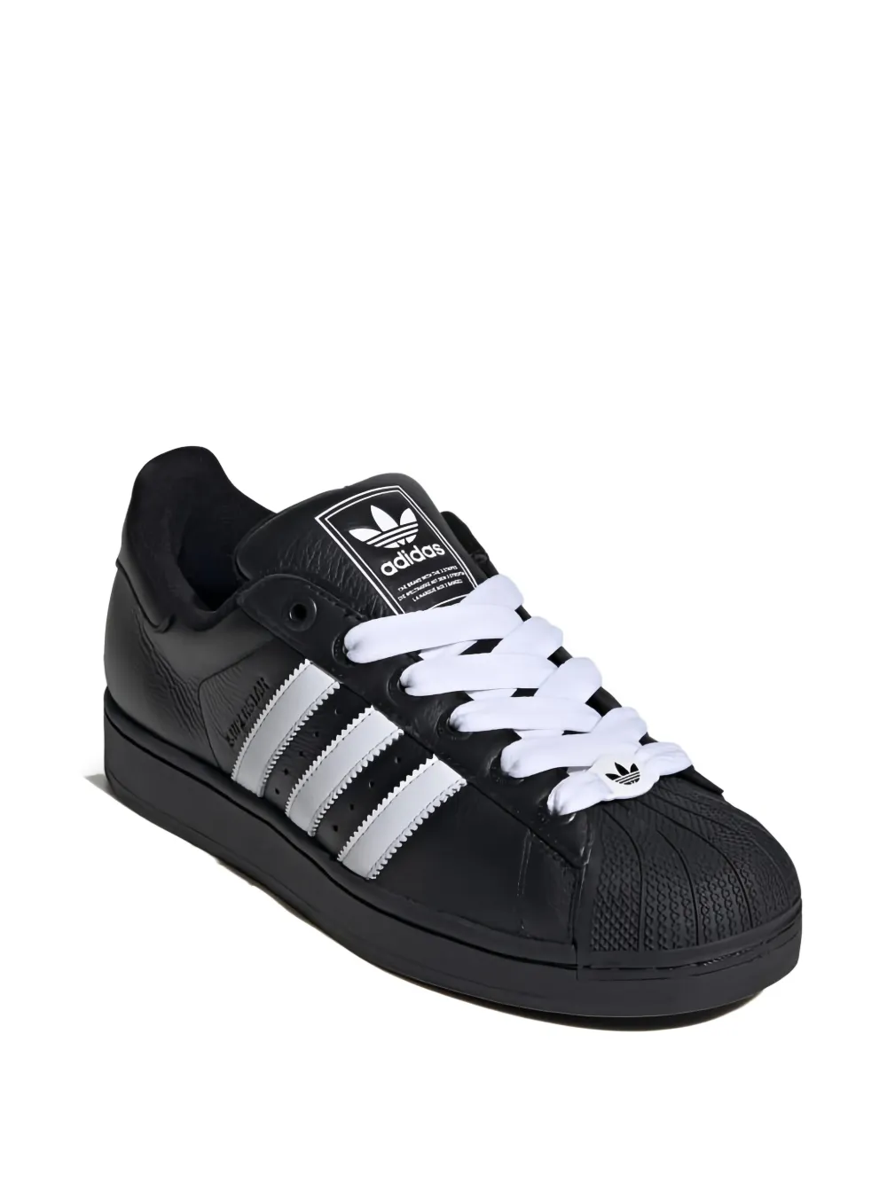 adidas Superstar II "Core Black White Core Black" sneakers
