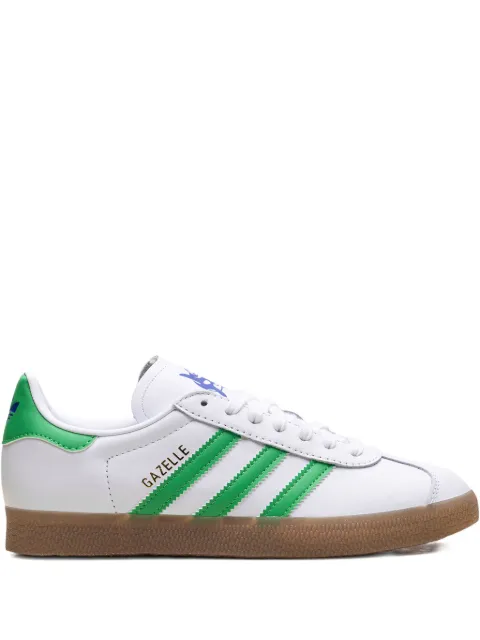 adidas x Sounders FC Gazelle "Cloud White/Semi Solar Slime" sneakers