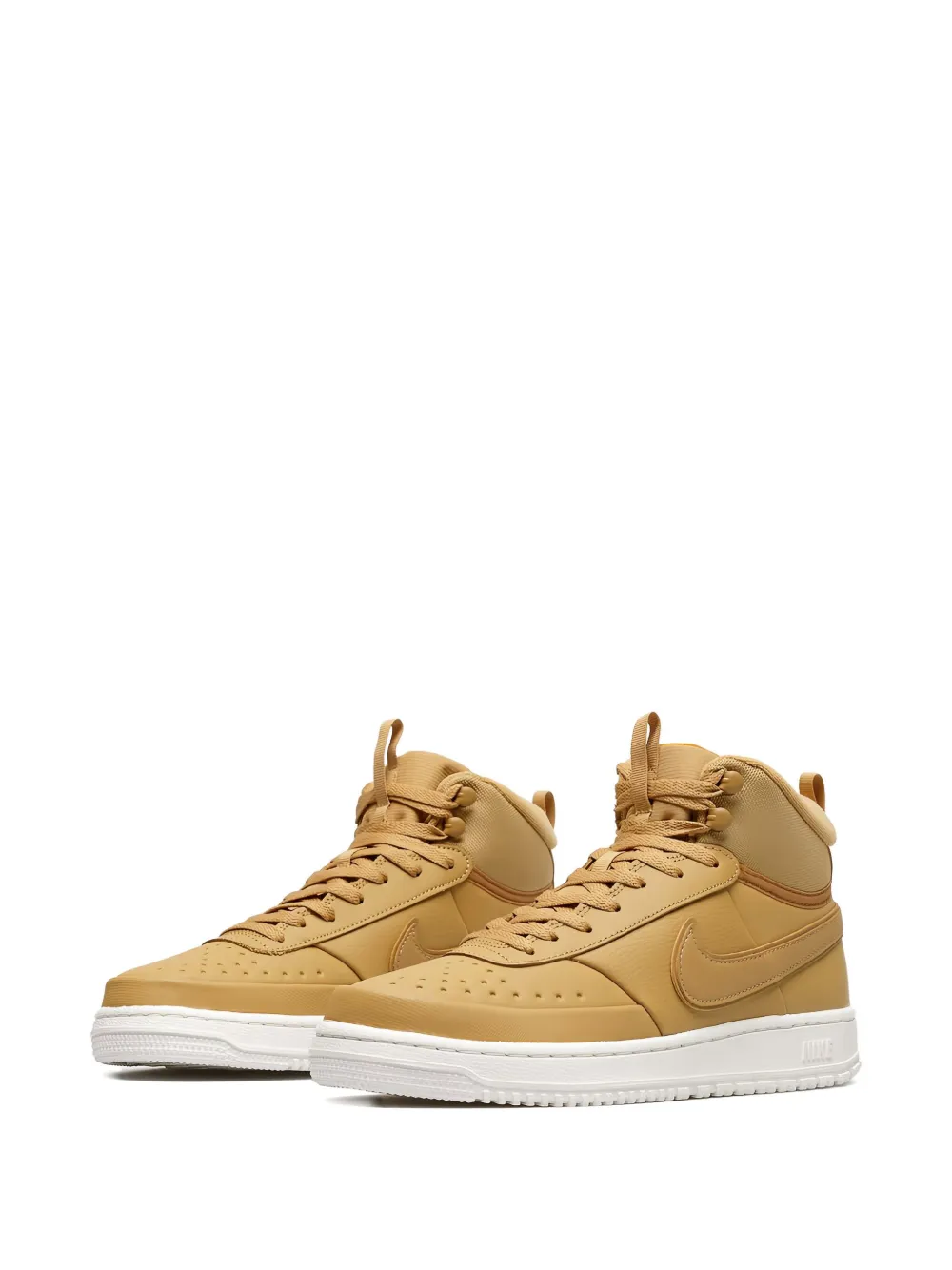 Nike Court Vision Mid "Elemental Gold Sail Desert Ochre Elemental Gold" sneakers Beige