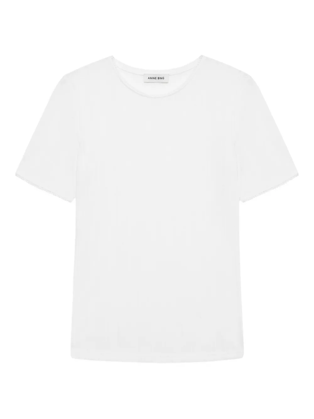 ANINE BING Pia T-shirt Wit