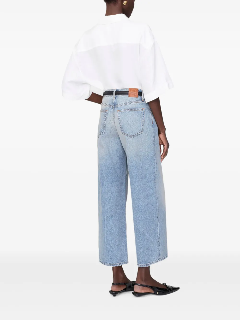 ANINE BING Coco blouse Wit