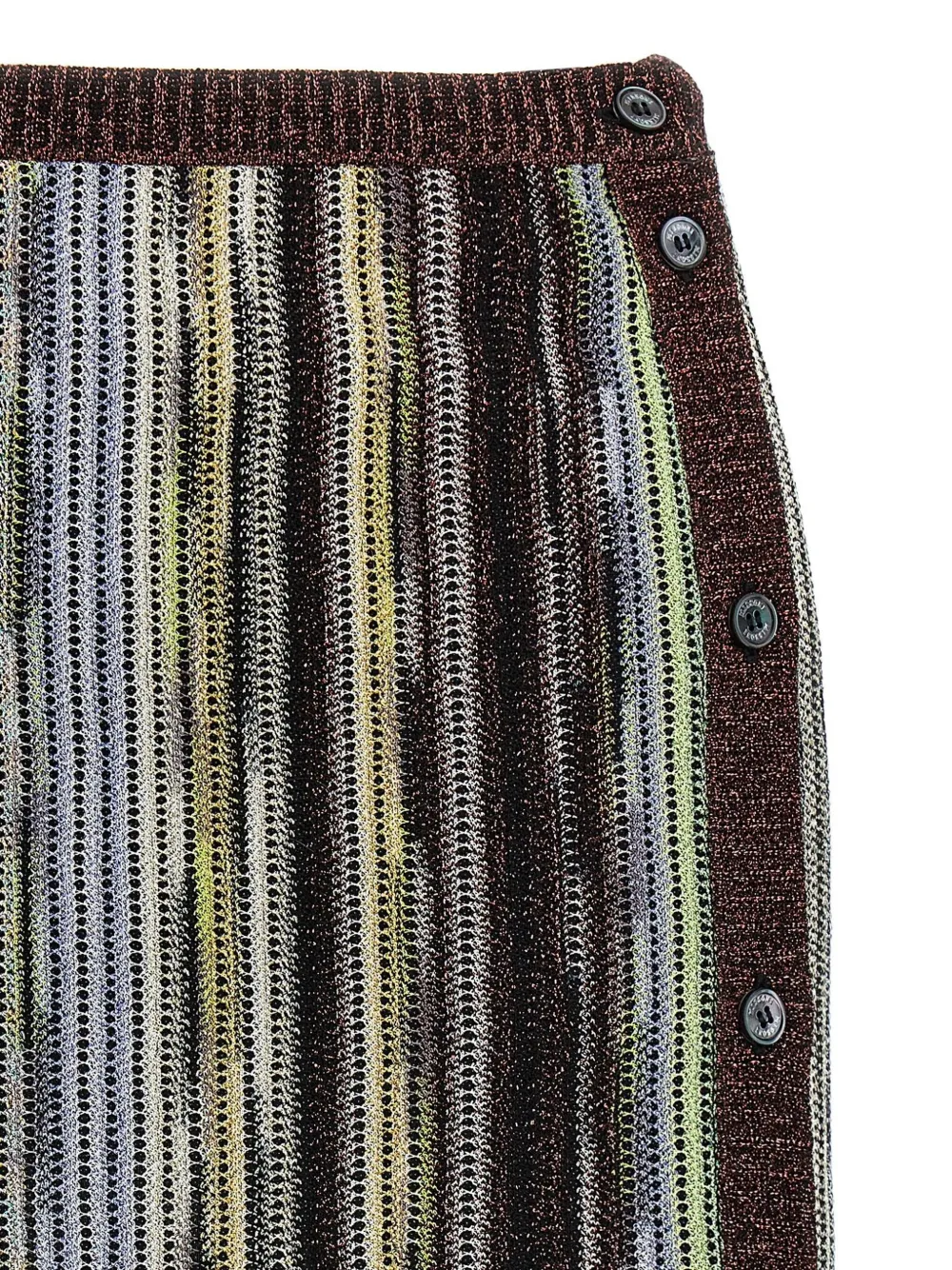 Shop Missoni Caperdoni Skirt In Grün