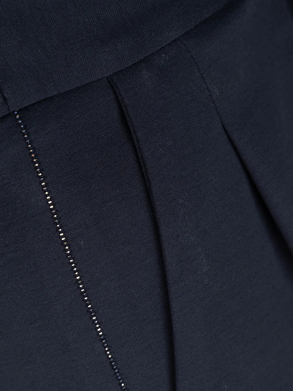 Fabiana Filippi Broek met trekkoordtaille Blauw