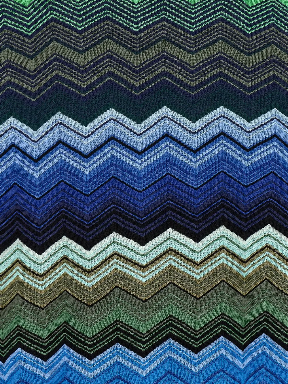 Missoni Vest met zigzag-patroon Groen