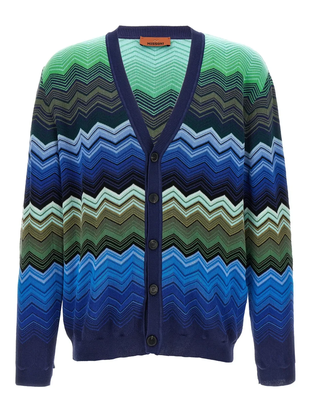 Missoni zigzag cardigan | Green | Image 1