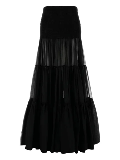 Saint Laurent crepe skirt