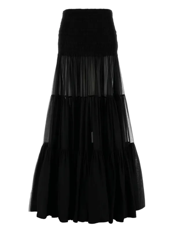 【送料&関税込】Saint Laurent Black Crepe Skirt 29519483_58446572_600.jpg