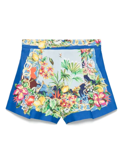 Maje shorts con estampado floral