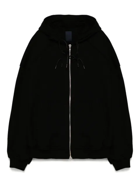 Juun.J hoodie a capas con cierre
