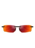 Maui Jim Ilikou rectangle-frame sunglasses - Red