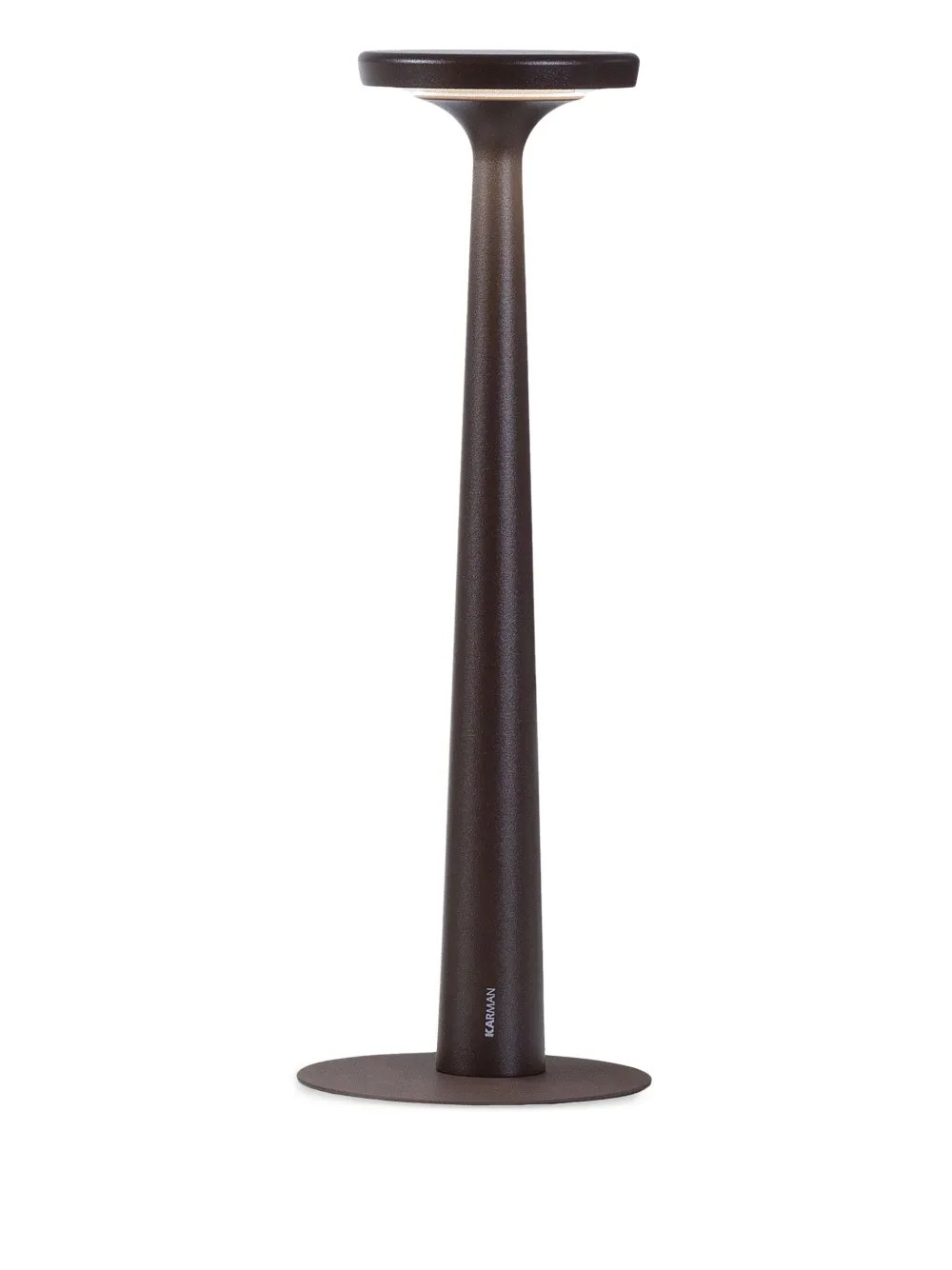 KARMAN Papiria table lamp (9.5cm x 34cm) | Brown | Image 1