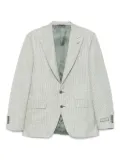 Canali houndstooth-pattern blazer - Green