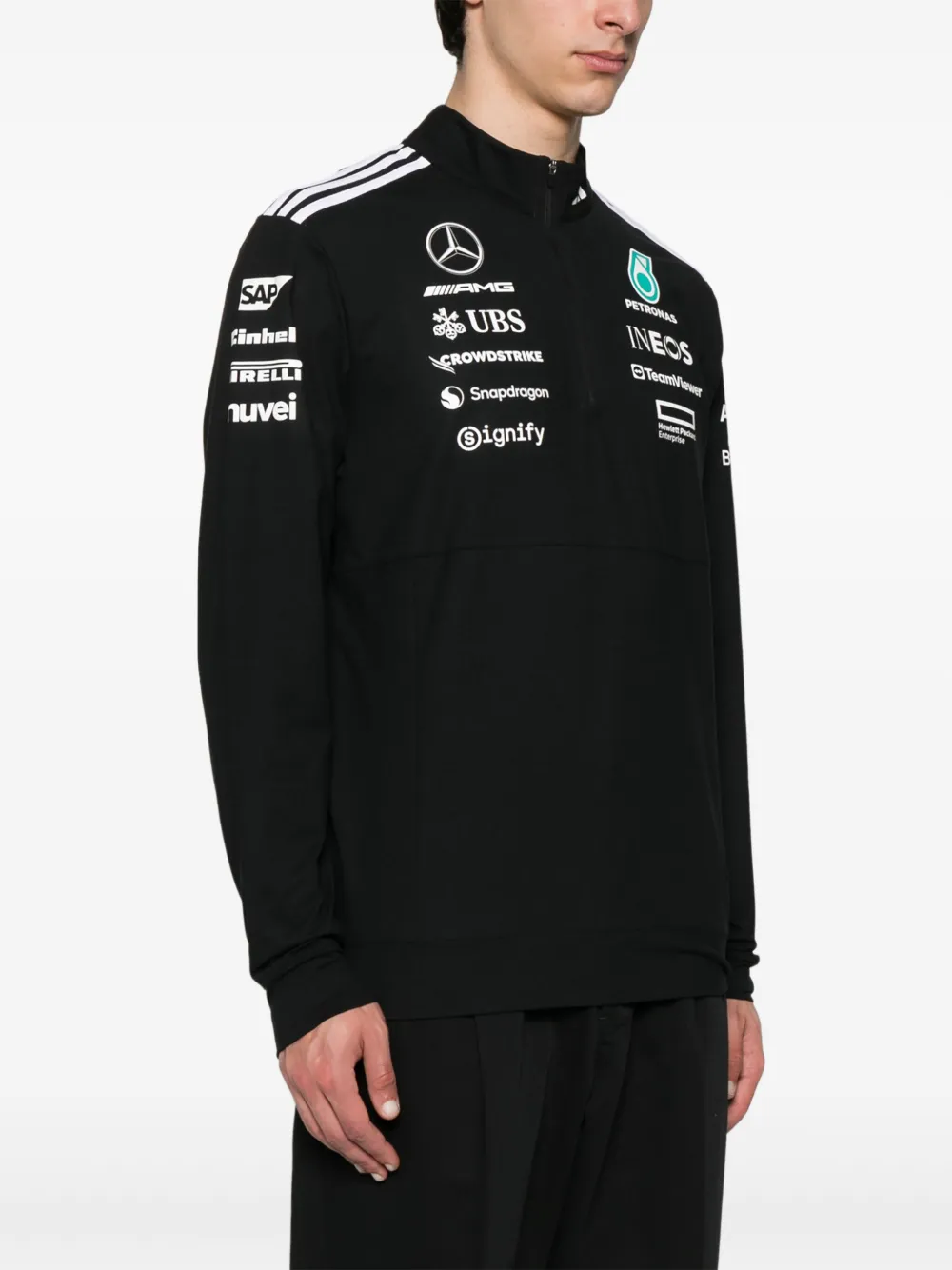 adidas x Mercedes AMG Petronas Formula One Team T-shirt Zwart