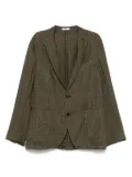 Boglioli houndstooth-pattern blazer - Brown