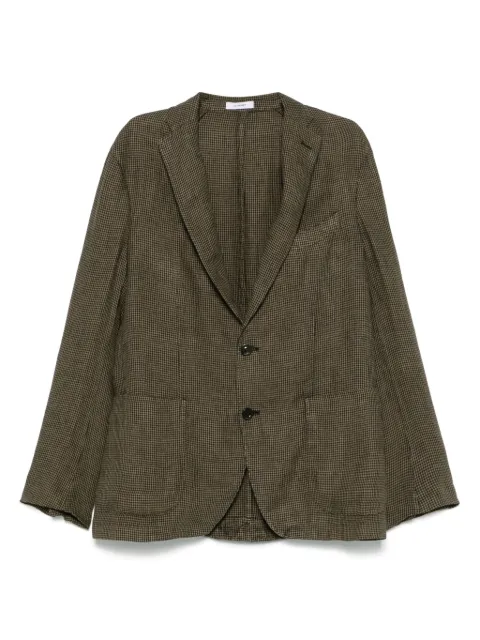 Boglioli houndstooth-pattern blazer