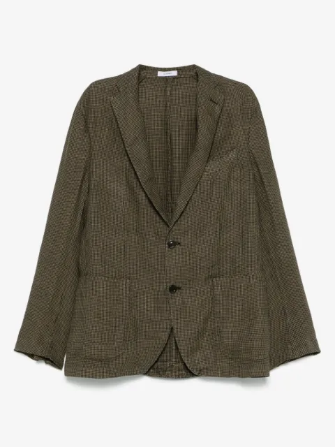 Boglioli houndstooth-pattern blazer