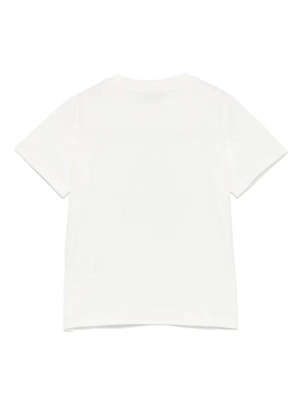 Moncler Enfant シャークモチーフ Tシャツ | ホワイト | FARFETCH JP