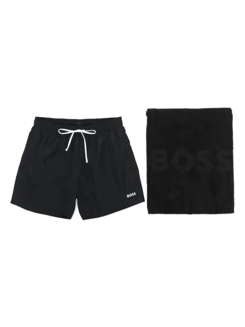 BOSS set de shorts con logo estampado