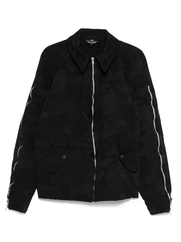 Black Comme Des Garçons パターンジャカード ジャケット