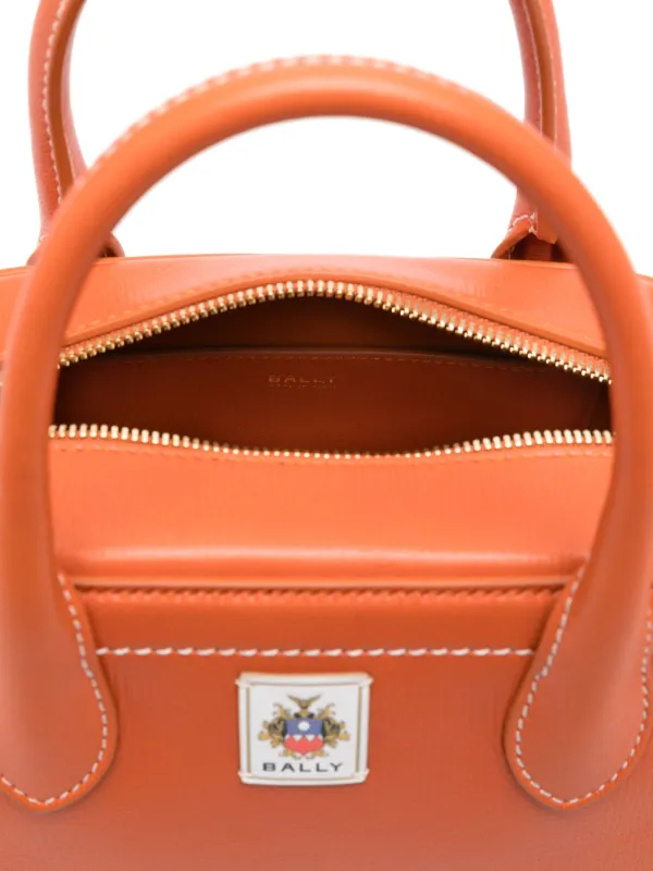 トートバッグ BALLY Bally Logo Shopping Bag Bally ロゴ ハンドバッグ | ニュートラル | FARFETCH JP