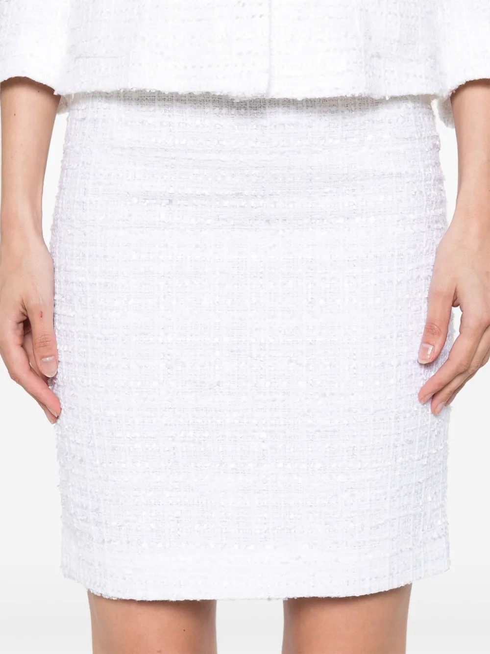 Tagliatore Nell mini-rok Wit
