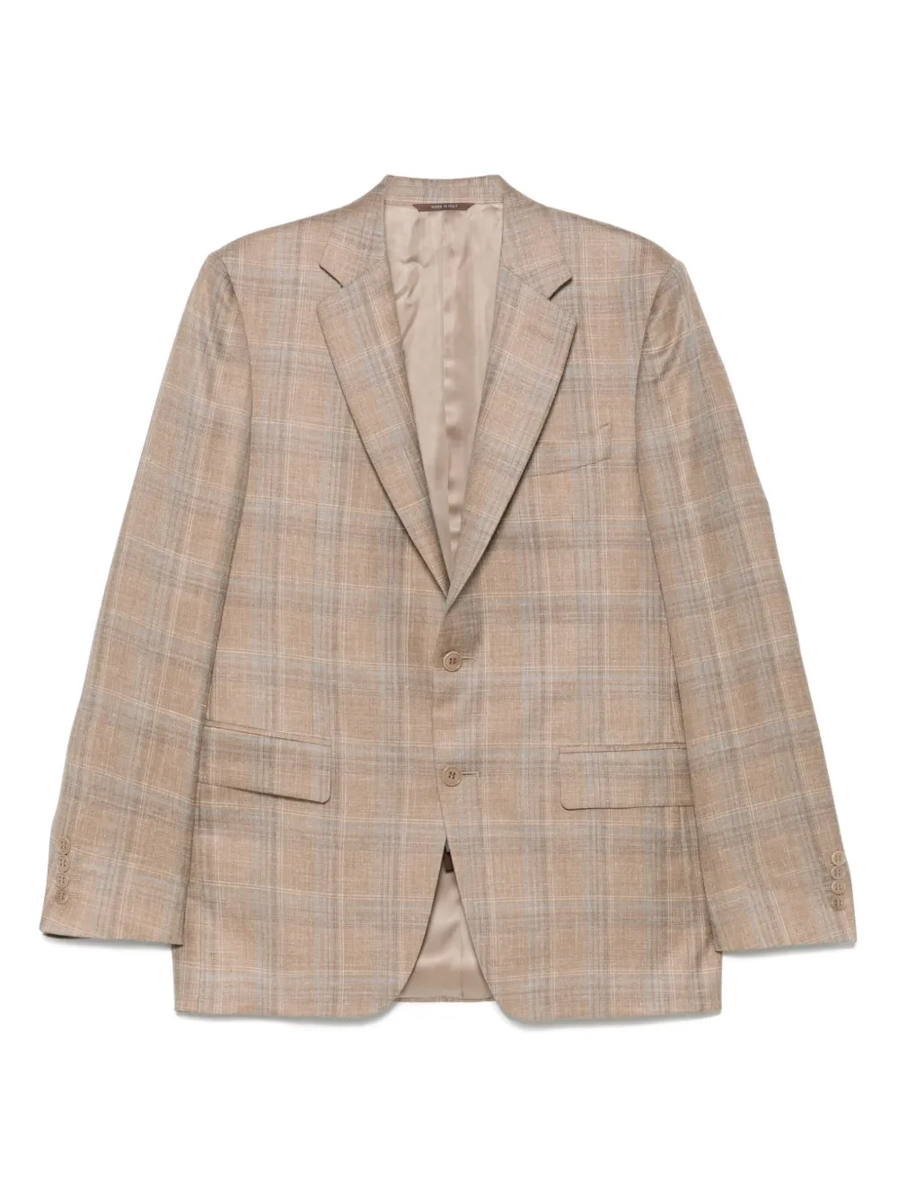 Canali checked blazer | Brown | Image 1