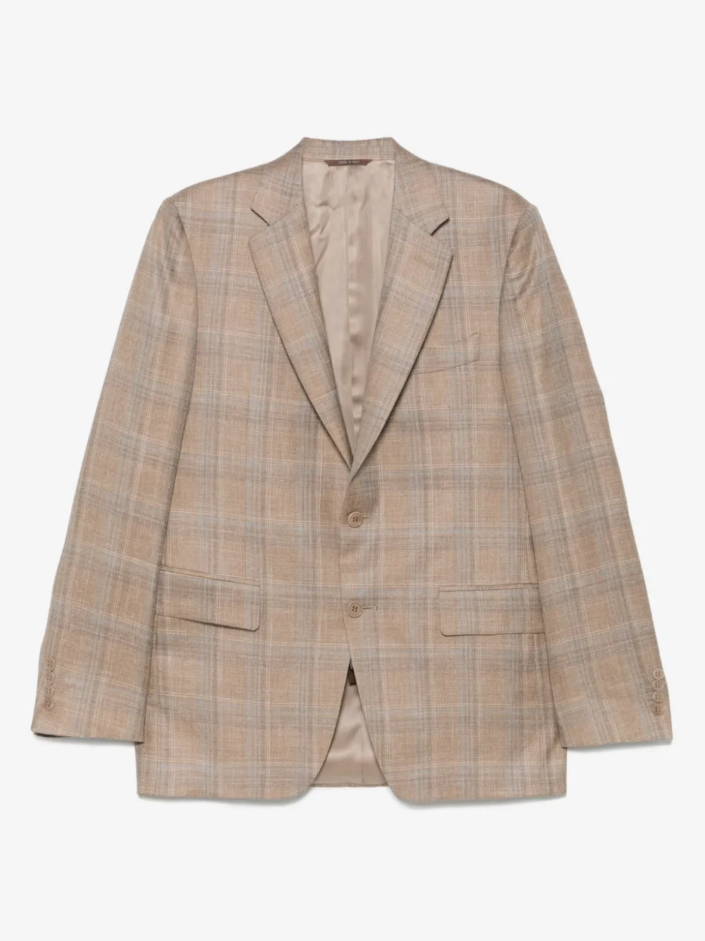 Canali checked blazer | Brown | Image 1