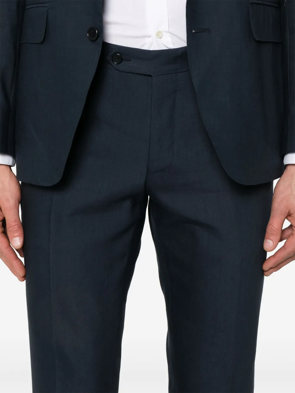 Canali Pak met enkele rij knopen Blauw