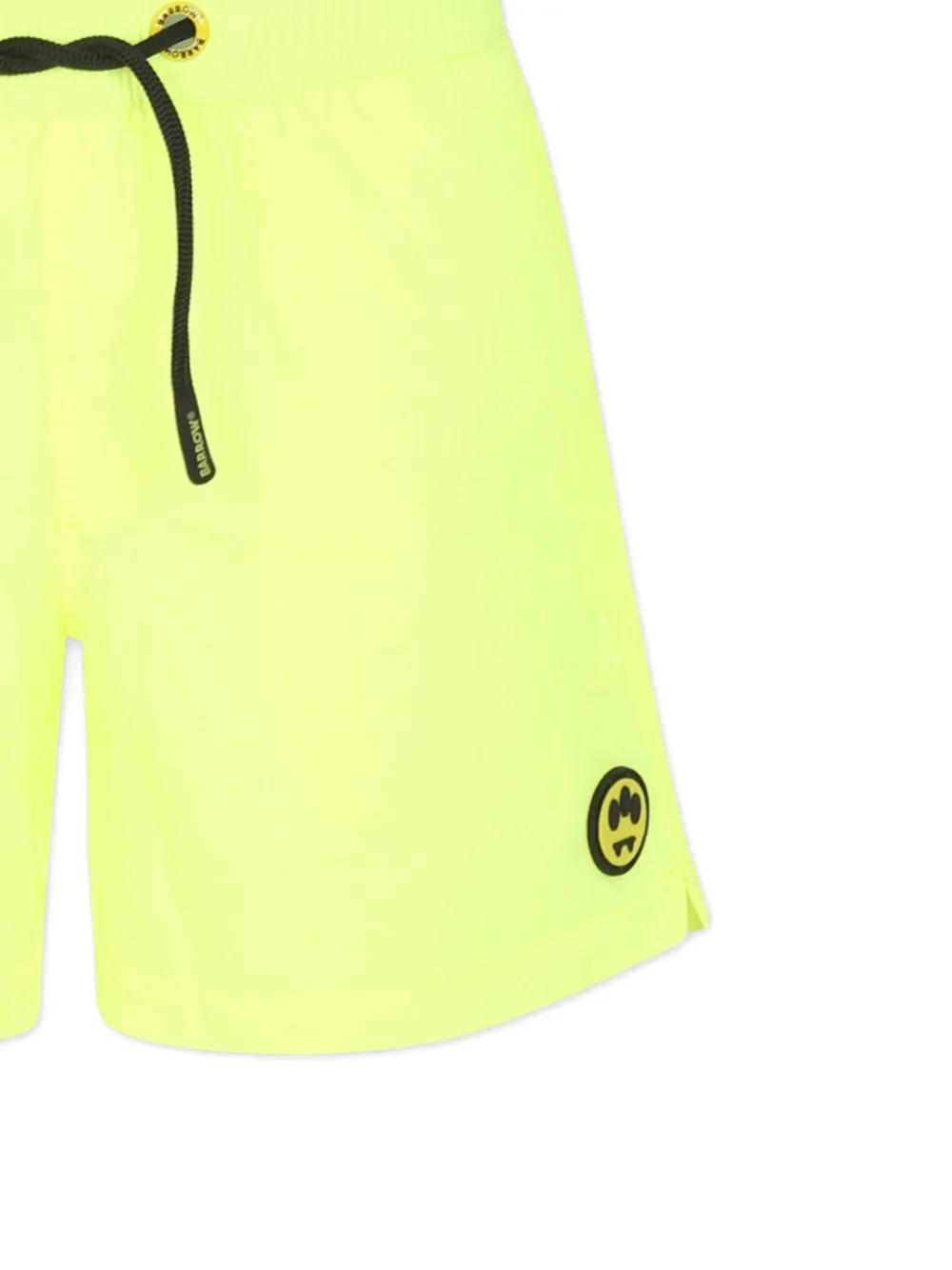 Barrow kids Zwembroek met logoprint Geel