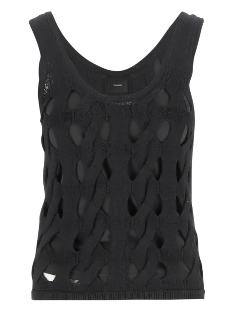 PINKO open-knit tank top