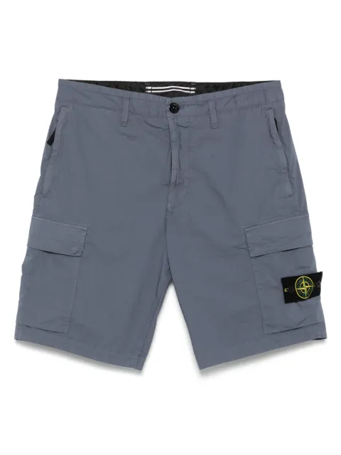 Stone Island shorts cargo con distintivo Compass