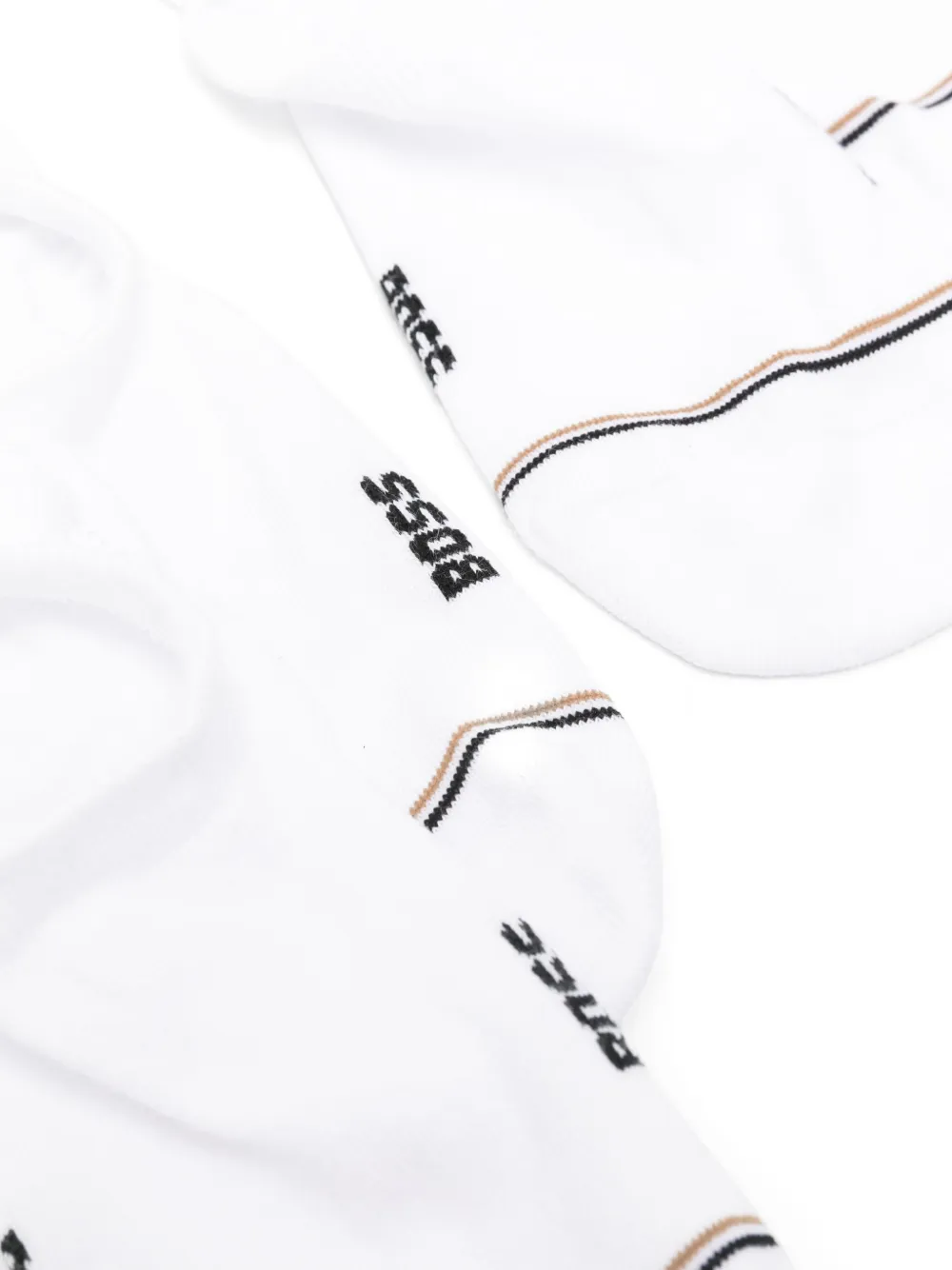 BOSS logo-intarsia socks (pack of two) | Image 2